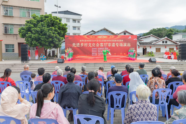 走进乡村文化会客厅非遗专场演出东肖镇邓厝村专场